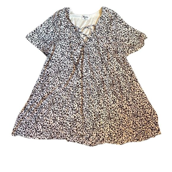Show Me Your MuMu mini dress L cheetah - Picture 2 of 10